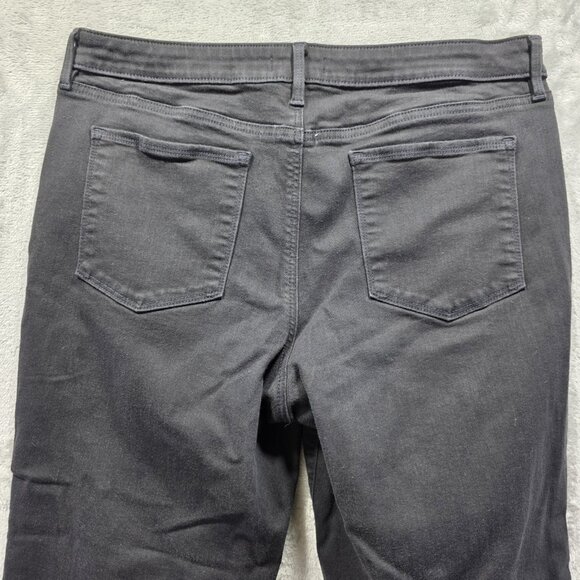 Athleta Jeans Womens 16 Straight Leg Ankle Black Sculptek Denim - Picture 5 of 11